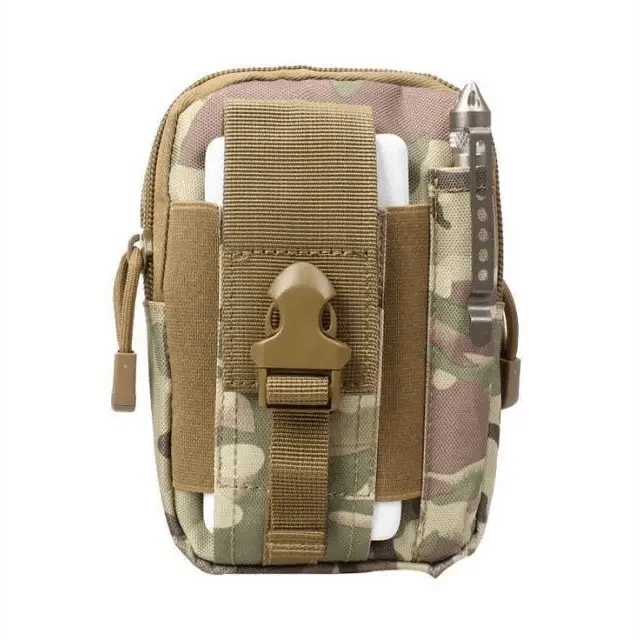 Multifunction Classic Water-Resistant Phone Bag Outdoor Waist Bag Portable Durable Large Capacity Bags