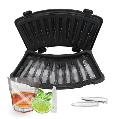 Octopus Ice Cube Maker Creative Silica Gel Gun Bullet Skull Shape Tray Mold Home Bar Party Cool Whiskey Wine Ice Cream Bar Tool