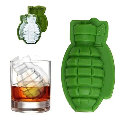Octopus Ice Cube Maker Creative Silica Gel Gun Bullet Skull Shape Tray Mold Home Bar Party Cool Whiskey Wine Ice Cream Bar Tool