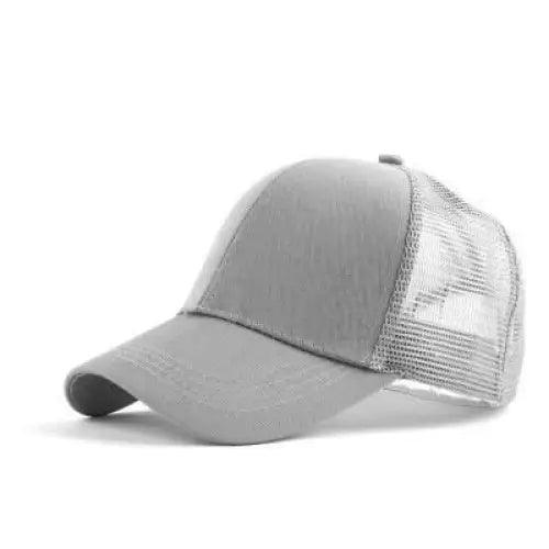 New Elegant Glitter Ponytail Baseball Caps Sequins Shining High Quality Fashionable Cap For Womens Messy Bun Adjustable Snapback Hip Hop Hat