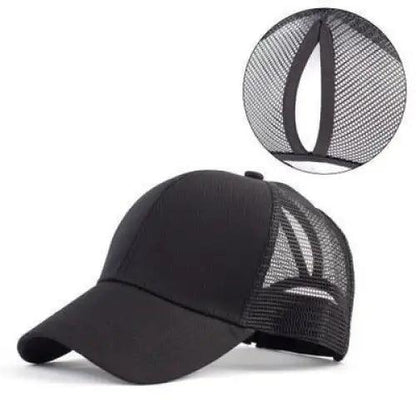 New Elegant Glitter Ponytail Baseball Caps Sequins Shining High Quality Fashionable Cap For Womens Messy Bun Adjustable Snapback Hip Hop Hat
