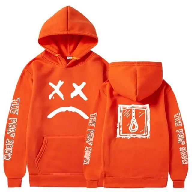 New Happy Cool Smiling Face Print Winter Fashion Couple Pullover Streetwear Sweatshirts Cute Aesthetic Print Classic Hoodies For Men Women Unisex Durable Comfortable Hoodies