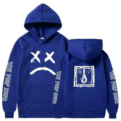 New Happy Cool Smiling Face Print Winter Fashion Couple Pullover Streetwear Sweatshirts Cute Aesthetic Print Classic Hoodies For Men Women Unisex Durable Comfortable Hoodies