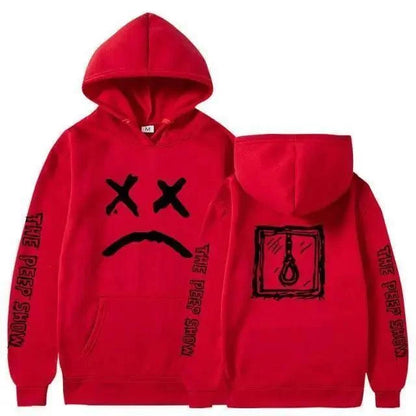 New Happy Cool Smiling Face Print Winter Fashion Couple Pullover Streetwear Sweatshirts Cute Aesthetic Print Classic Hoodies For Men Women Unisex Durable Comfortable Hoodies