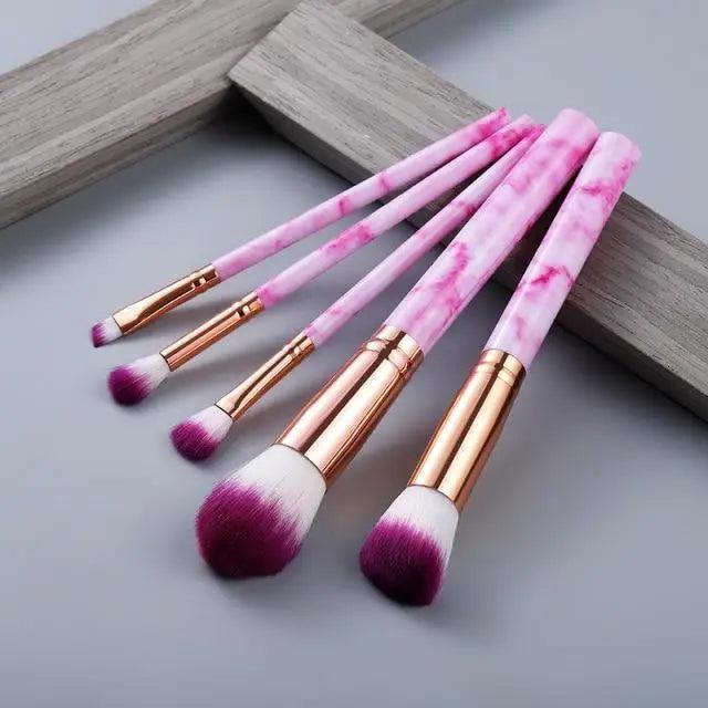 New Luxurious 12/8/5pcs Eye Lip Makeup Brushes Set Eyebrow Comb Eyelash Sponge Eyeshadow Silicone Face Mask Edge Control Brush Cosmetics