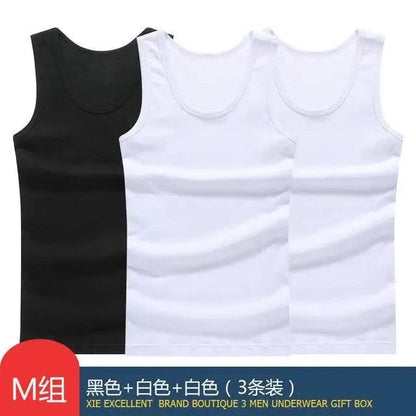 New Sale 100% Soft Cotton Mens Modern Sleeveless Tank Top Solid Muscle Vest Athletic Undershirts O-neck Gym Clothing Tees Tops Unique Soft Comfortable Summer Tops For Men Soft Cotton Sleeveless Tops for Men Classic Tank Tops