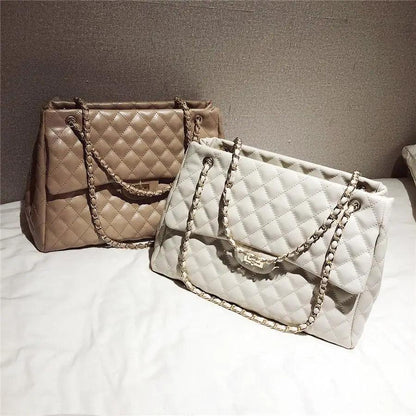 Women Pu Leather Shoulder Bag Fashionable Designer Luxury Female Large Capacity Crossbody Bag