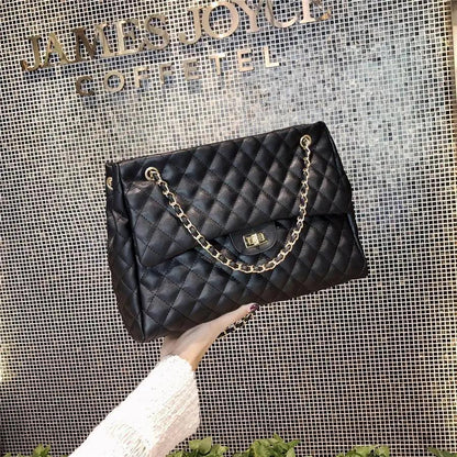 Women Pu Leather Shoulder Bag Fashionable Designer Luxury Female Large Capacity Crossbody Bag