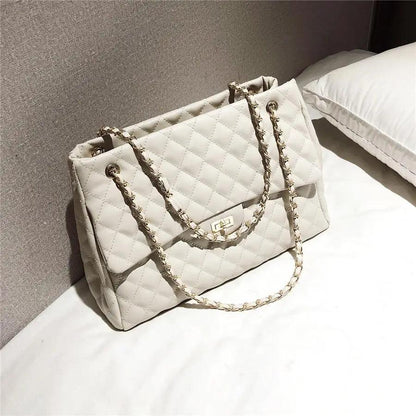 Women Pu Leather Shoulder Bag Fashionable Designer Luxury Female Large Capacity Crossbody Bag