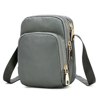 New Trendy Crossbody Zipper  Shoulder Bag For Ladies And Girls Multifunction Handbag Wrist Purse For Females