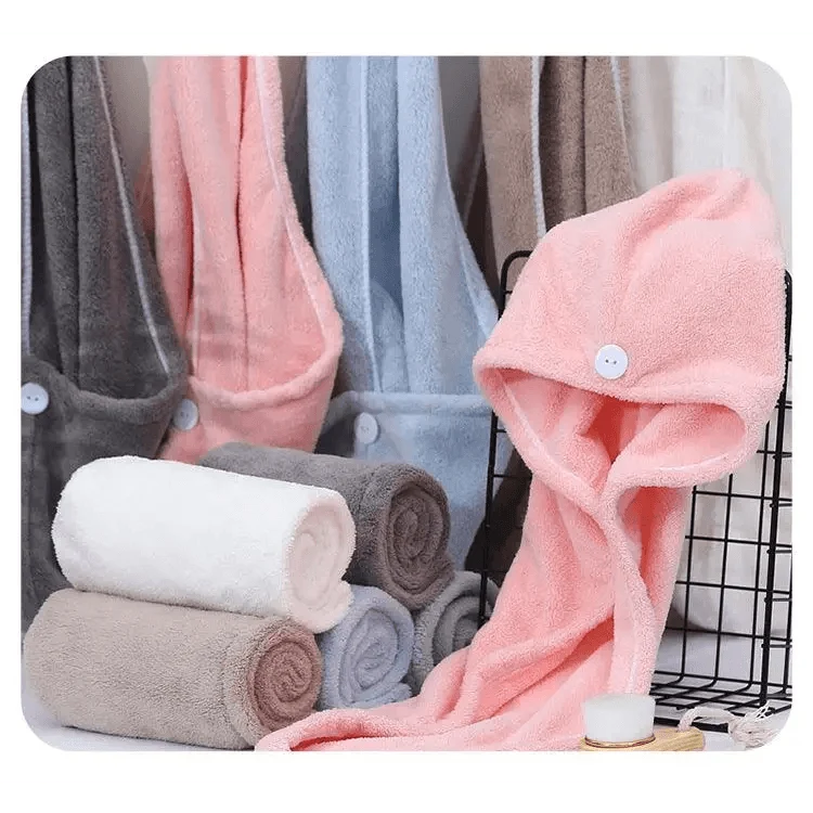 NEW Women Magic Shower Microfiber Hair Towel Quick Drying Dryer Bath Towels Quickly Drying Women Accessories