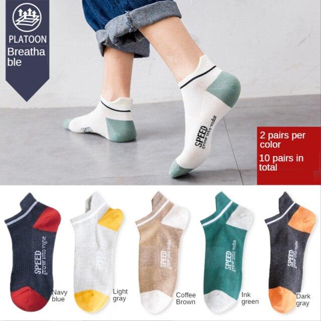 New Women Mesh Short Socks Invisible Ankle Socks Pack Ladies Spring Summer Breathable Thin Boat Socks Set