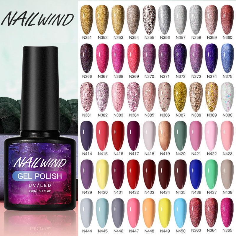 New Womens Fashion Gel Nail Polish UV LED Semi Permanent Matt Glossy Effect Luxury Manicure Design
