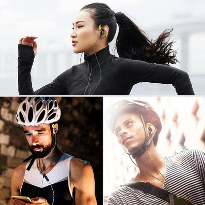 Original Sports Earphone Bluetooth Earphones with Charging case for Sport, Running, Workout Super Bass Headphones Sweatproof Running Headset With Mic Ear Hook