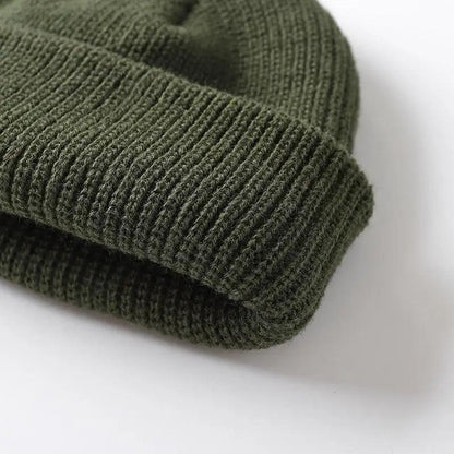 Outdoor Warm One Size Comfortable Short Style Cap Unisex Autumn Cap For Men And Women Soft Beanies