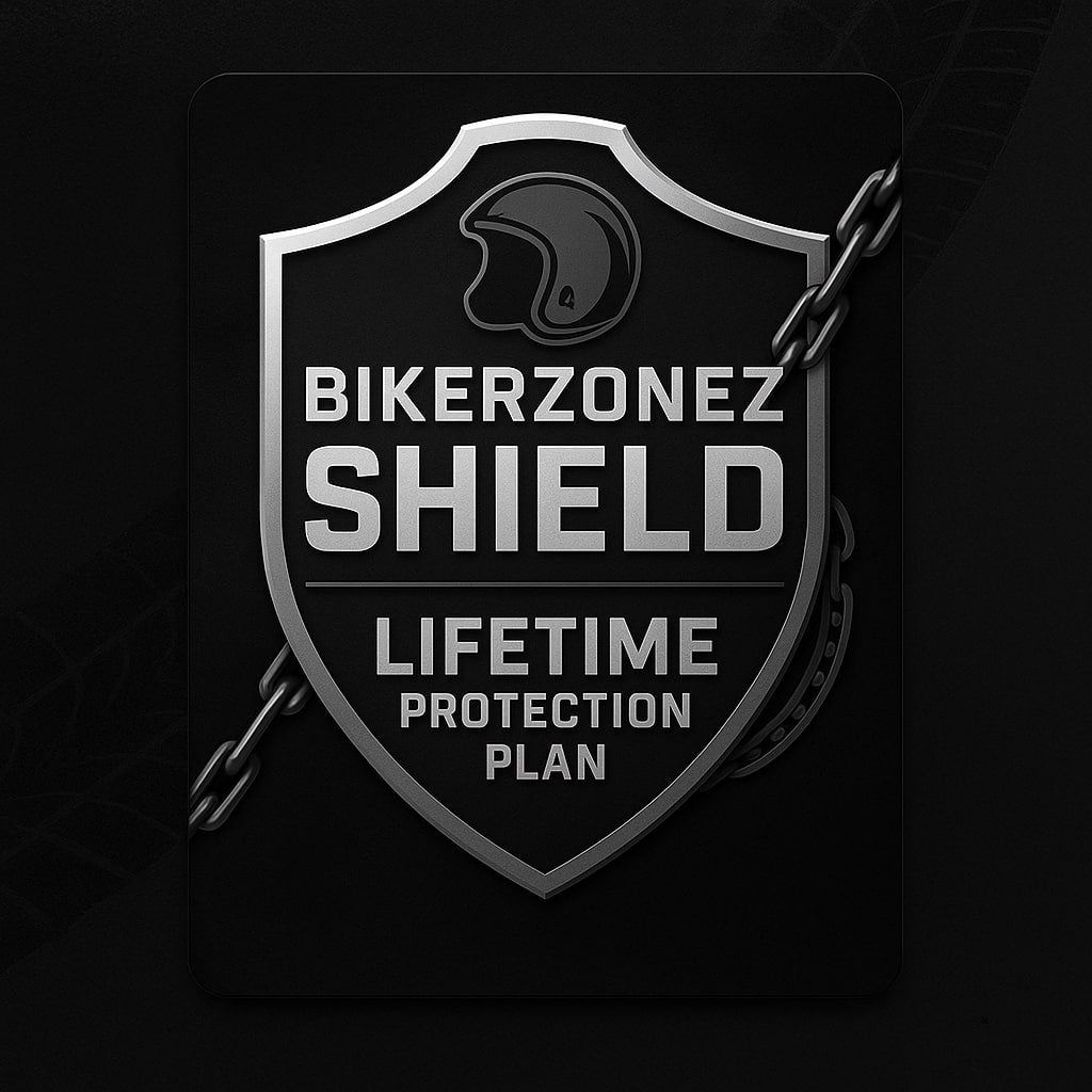 BikerZonez Shield -  Lifetime Warranty