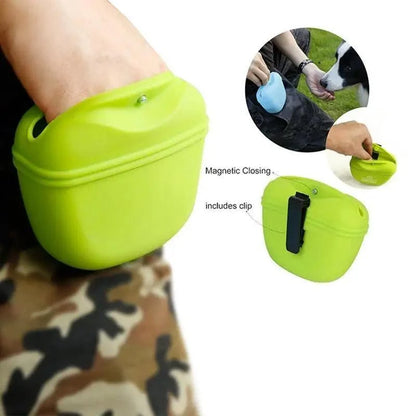 Portable Dog Training Treat Pouch Substantial Clip Cool Outdoor Feed Storage Pouch Waist Bags For Pets