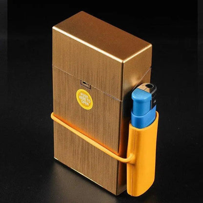 Portable Non-slip Silicone Lighter Case Hug Cigarette Box Anti-fall Colorful Lighter Cover Sleeve Cigarette Accessories