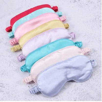 Portable Sleeping Eye Mask Cover Eye Patch Smooth Blindfold Rest Relax Eye Cover Soft And Comfortable Night Blindfold For Women