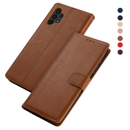 Premium PU /  Leather Case Magnetic Closure Protective Flip Wallet Case Cover Leather Case for Xiaomi Redmi Note 11S 10 10S 9 9S 9T 8T 8 7 6 5 5A Pro Max 4X 9A 8A 7A 6A POCO X3 NFC Flip Wallet