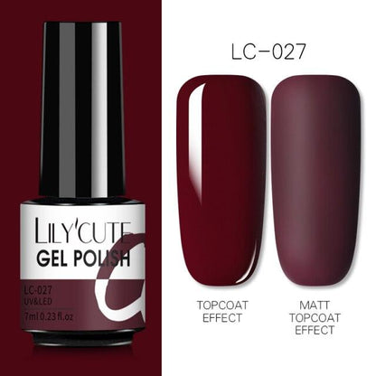 Womens UV Gel Nail Polish Set 7ml Fashion Varnish Colorful Art Manicure Luxury Nail Design For Women