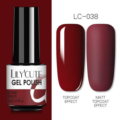 Womens UV Gel Nail Polish Set 7ml Fashion Varnish Colorful Art Manicure Luxury Nail Design For Women