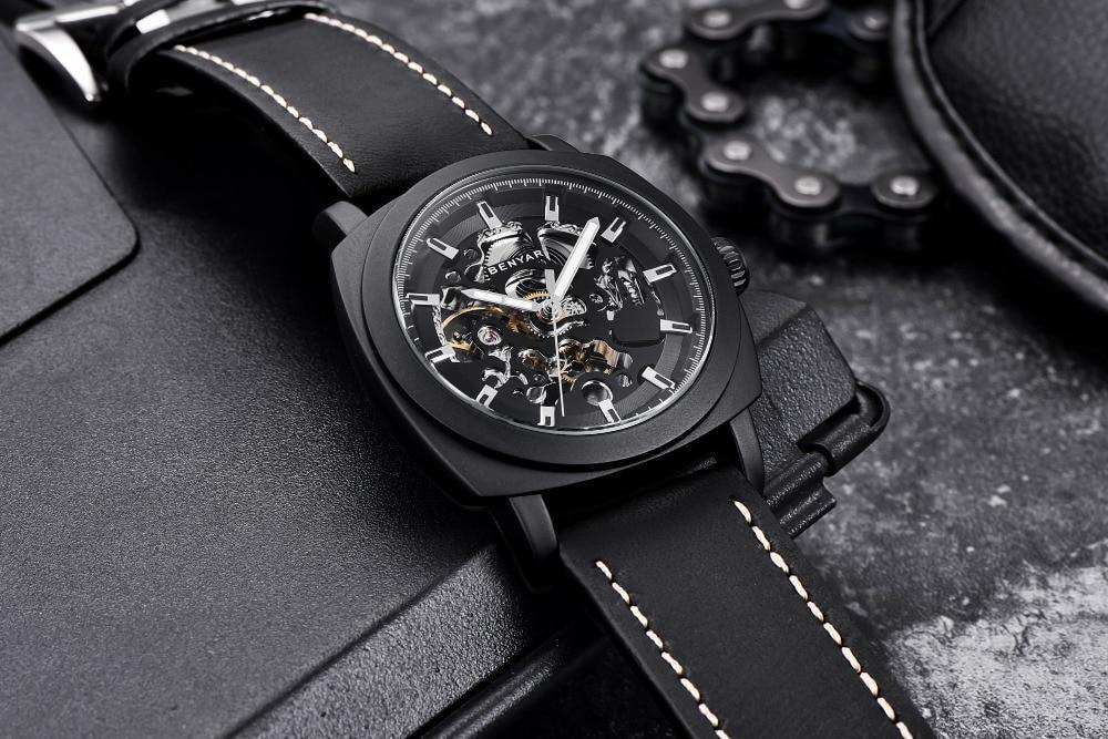 Luxury Men's Business Watches Automatic Mechanical Watch Sport Waterproof Modern Men Wrist Watches