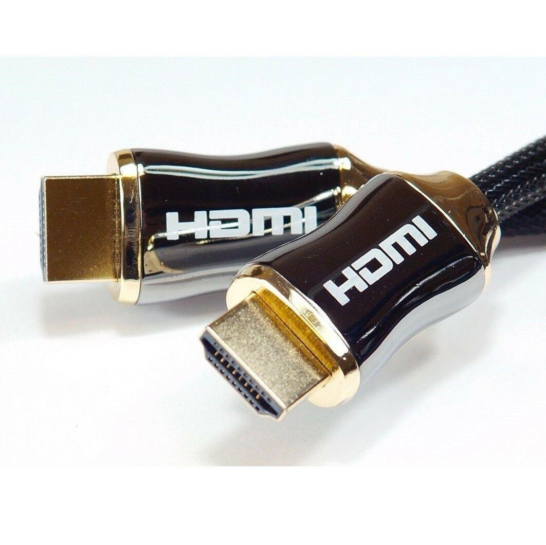 4K Display Port To HDMI Cable Adapter HDMI To HDMI Cable High Speed 2.0 Golden Plated Connection Cable Cord Compatible For UHD FHD