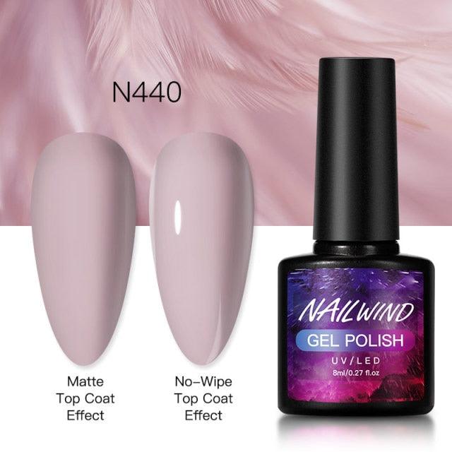 New Womens Fashion Gel Nail Polish UV LED Semi Permanent Matt Glossy Effect Luxury Manicure Design
