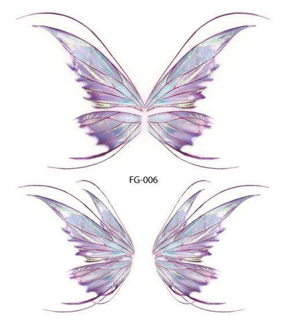 1 Pc Butterfly 3D Temporary Tattoo 52 Style Waterproof Butterfly Tattoos Stickers Temporary Colorful Design For Womens
