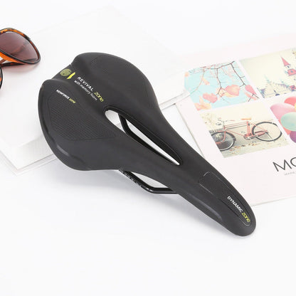Hollow Comfort Bicycle Saddle Breathable Seat Cushion Shockproof Waterproof Ergonomics Road Bike Saddle Waterproof Replacement Bicycle Seats Comfortable Memory Foam Bikes Saddle Universal Fit For Bikes Road Bikes