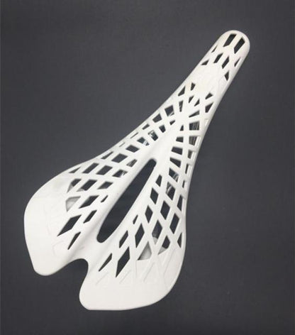 Lightweight Bicycle Front Seat Mat Bike Saddle Bicycle Seat Cushion Pad Breathable Soft Spider Web Saddle Cycling Bicycle Hollow Seat Saddle Comfy Ultra Light Mountain Bike Road Bicycle Saddle
