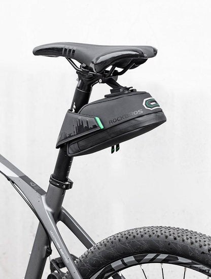 Rainproof Bicycle Bag Shock Proof Bike Bag For Reflective Large Capacity Seat Bike Bag Accessories Bag Seat Bag Bike Bag Under Seat Bicycle Bag Cycling Accessories Storage Pouch Bike For Mountain Road Bike