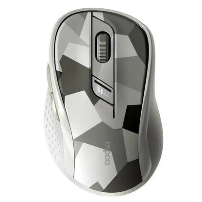 Silent Laptop Wireless Mouse Adjustable DPI Stylish Easy Switch Bluetooth 2.4GHz Mouse For Computer