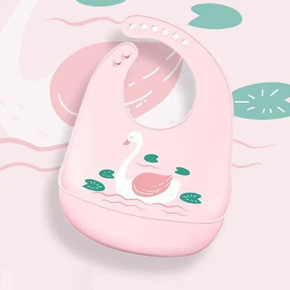 Silicone Bibs For Kids Newborn Baby Feeding Tableware Waterproof  Baby Bibs For Toddler Bib For Kids