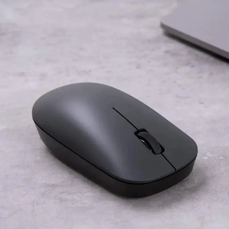Simple Modern White/Black Wireless Bluetooth USB Connection Optical Mouse For Laptop PC Portable Slim Rechargeable Mouse Computer Mouse