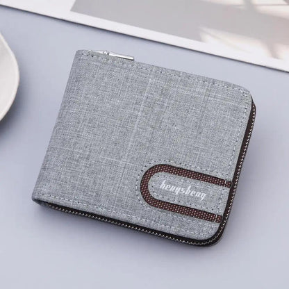 Simple PU Leather Business Men Wallet Fashion Lightweight Card Holder For Men Quality Luxurious Wallet