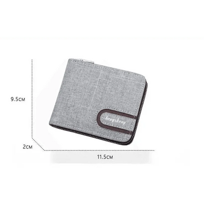 Simple PU Leather Business Men Wallet Fashion Lightweight Card Holder For Men Quality Luxurious Wallet