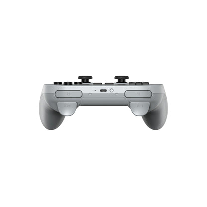 Simple Pure White Bluetooth Joystick Gamepad Controller Compatible With PC Monitor Laptop Tablet
