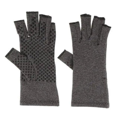 Simple Winter Arthritis Gloves Unisex Classic Anti Arthritis Therapy Gloves Compression  Fingerless Gloves