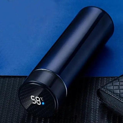 Smart LED Stainless Steel Water Bottle Intelligent Stay Hot/Cold Temperature Thermal Bottle Temperature Display Bottle For Children And Adults 500ml