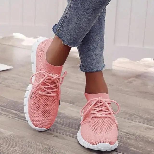 Spring Flat Women's Sneakers Casual Summer Light Mesh Breathable Sport Women Sneakers