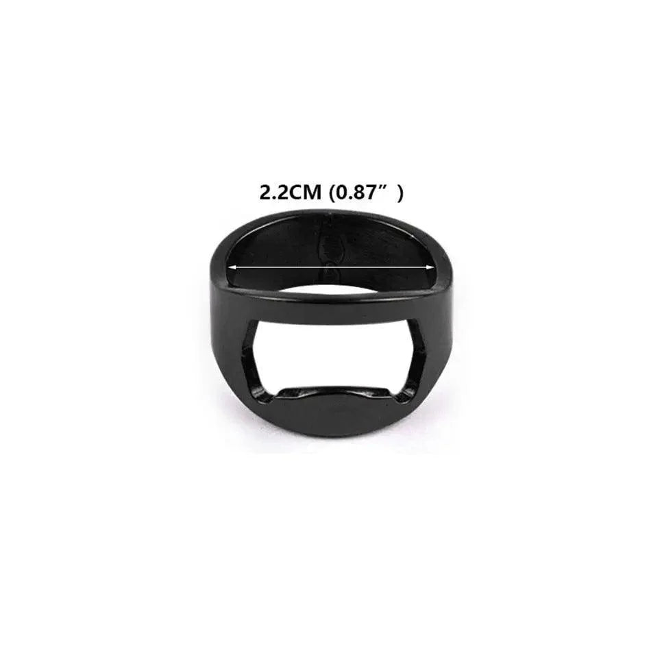 Stainless Steel Ring-shape Can Bottle Opener Bottle Cap Opening Remover Kitchen Gadgets Bar Useful Tools