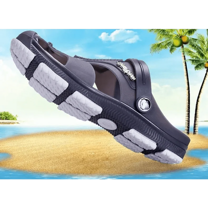 Stylish Closed Toe Sandals Unique Strap Outdoor Fisherman Sandals Retro Beach Summer Breathable Casual Sandals For Men