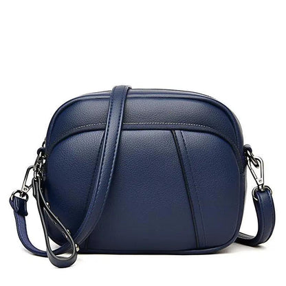 Stylish Soft Leather Women's Cross-body Bags Shoulder Bag Small Casual with Detachable Adjustable Strap Large Capacity