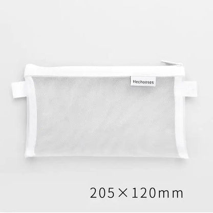 Stylish Transparent Office Pencil Case Simple Design Pen Bags Cute Storage Lightweight Pencil Bags For Student
