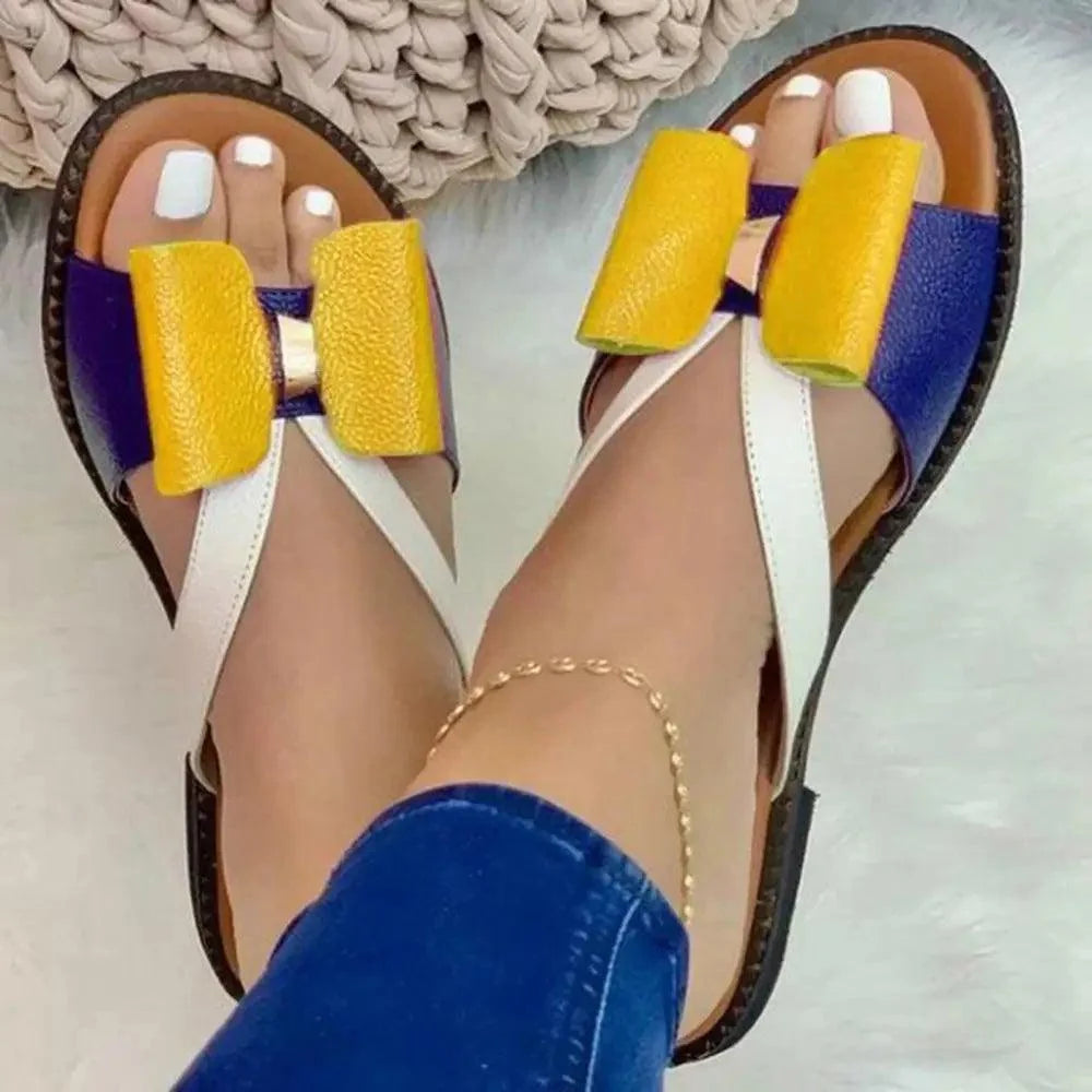 Summer Butterfly Womens Slippers Sandals Cute Casual Flat Comfort Luxury Styles Slippers