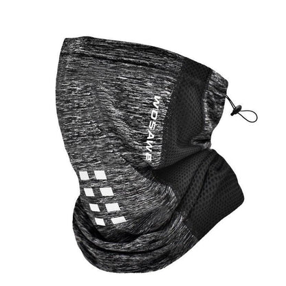 Summer Reflective Cycling Bandana Scarf Ice Silk Anti-UV Breathable Neck Buff Mountain Bike Bicycle Riding Scarf Bandana Motorcycle Bike Riding Protection Headscarf Camping Hiking Protective Face Camo Scarf Shemagh
