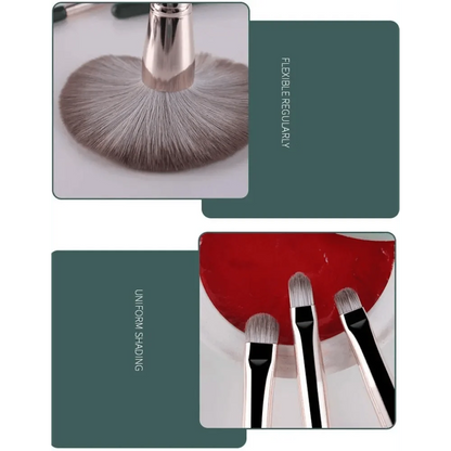 Super Quality 14Pcs Makeup Brushes Set Cosmetic Foundation Powder Blush Eye Shadow Lip Blend Wooden Make Up Brush Tool Kit