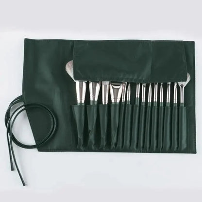 Super Quality 14Pcs Makeup Brushes Set Cosmetic Foundation Powder Blush Eye Shadow Lip Blend Wooden Make Up Brush Tool Kit